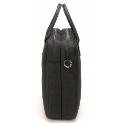 ARTHUR & ASTON Porte-Documents Aaron En Toile Polyester Garniture Cuir | Porte-Ordinateur