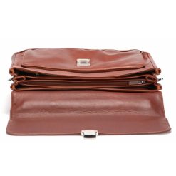 ARTHUR & ASTON Serviette 3 Soufflets Pablo Cuir Plonge | Serviette